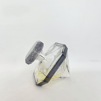 자마크 캡 화장품 패키징과 다이아몬드 모양이 형성된 향수병 75 밀리람베르트 100 밀리람베르트 유리병 언론 스프레이 빈 병