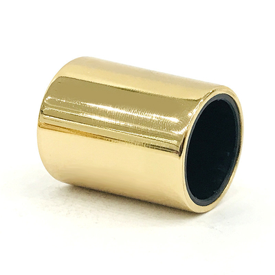 실린더 형상 금속 자마크 향수병 캡을 도금처리하는 고전적 아연 합금 금
