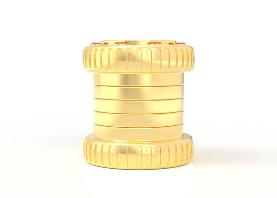 주문 창조적 실린더 방식 향수병 커버 고급 자막 15Mm 금속 메탈 아연 합금 online manufacture