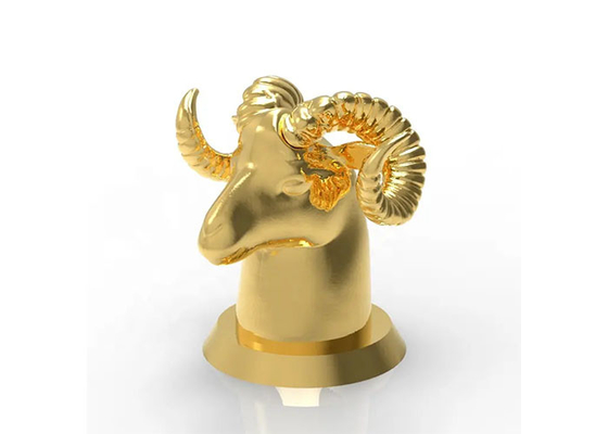 주문 고급 자막 창조적 동물 스타일 향수병 커버 15Mm 금속 메탈 아연 합금 online manufacture