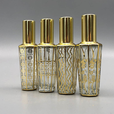 주문 15ML 전기도금된 UV 우수한 향수병, 향수 물병, 양극 산화된 유리병, 정제된 화장품 스프레이 떠돌이 online manufacture