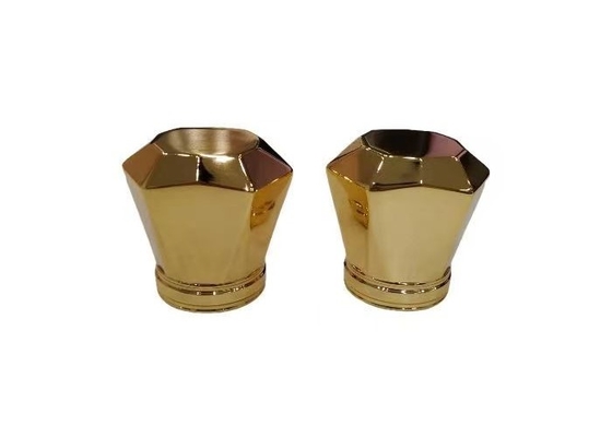 주문 금색 불규칙 모양의 향수 병에 맞춤 향수 병 캡 online manufacture