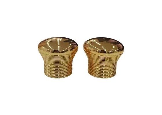 주문 반짝이는 표면 진크 합금 향수 병 캡 유리 병 향수 online manufacture