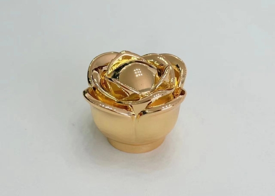 주문 꽃 모양의 아연 합금 향수 병 캡 사용자 지정 로고로 향수 뚜?? online manufacture