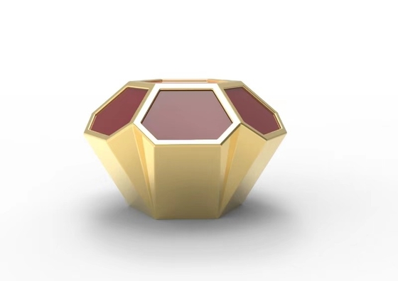 주문 사용자 지정 로고 Zamak 향수 뚜?? 주황 합금 향수 뚜?? online manufacture