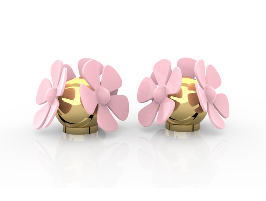 주문 꽃 모양 맞춤식 로고 자맥 향수 뚜?? 주황 합금 향수 뚜?? online manufacture