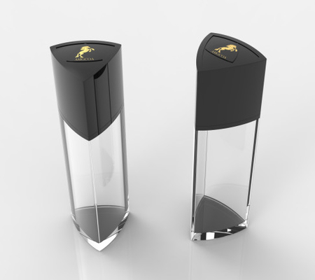주문 말 로고 동물 향수 병 세트 FEA 15 유리 병에 대한 Zamac 향수 캡 online manufacture