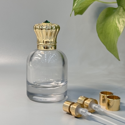 주문 개인화 다이아몬드 진크 합금 Zamak 향수 모자 독특한 향수 병 디자인 online manufacture
