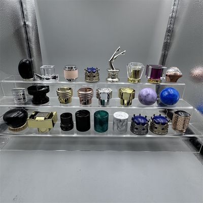 주문 15 mm Non Spill Aluminium-Plastic Perfume Cap for Cosmetics with Customized Options online manufacture