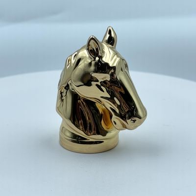 주문 Zinc Alloy Animal Perfume Cover Golden special-shaped cap online manufacture