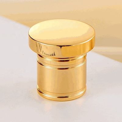 주문 High-end gold zinc alloy perfume cap Cylindrical perfume cap 온라인 제조