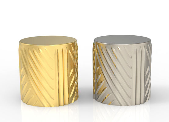 주문 Luxury custom zinc alloy perfume cap Round perfume cap 온라인 제조