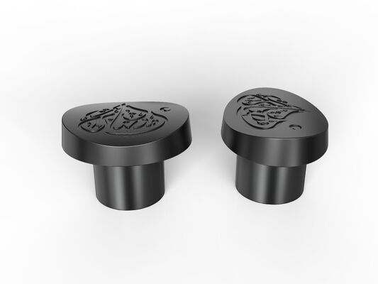 주문 공장의 고품질 T 모양의 자맥 향수 병 뚜?? 주황 합금 향수 뚜?? 온라인 제조