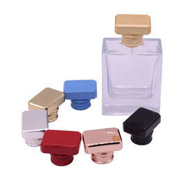주문 디자인 정연한 Zamac 향수 모자 금 금속 아연 합금 향수병 모자 online manufacture