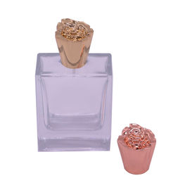 주문 상한 숙녀 향수병을 위한 작은 자석 Zamak 향수 모자 online manufacture