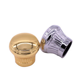 주문 둥근 최고 18mm 스프레이어를 위한 황금 모자 향수병 아연 합금 향수 모자 online manufacture