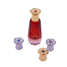 주문 경량 상한 디자인 향수병 뚜껑 다이아몬드 아연 합금 25*34mm online manufacture
