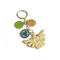 아이 로고에 다채로운 금에 의하여 주문을 받아서 만들어지는 열쇠 고리 아연 합금 Oem 디자인