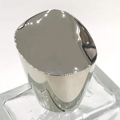 매트 우아한 Zamak 향수 모자 둥글 32*23*30mm 금/은하/자격화