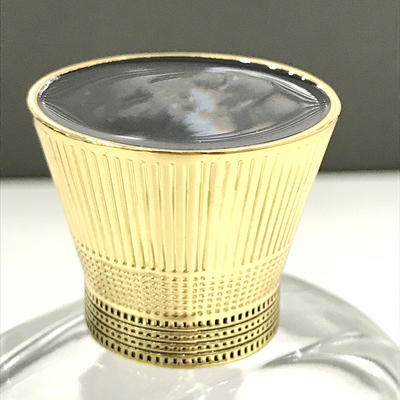 37*37*30mm Zamac 향수 캡 및 포장 OPP 가방 블러스터 카튼 박스