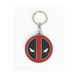 아이 선물을 위한 작은 3d 환경 친화적인 금속 열쇠 고리 놀라운 일 영웅 Deadpool