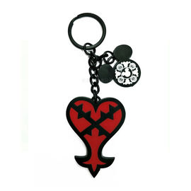 당신의 자신의 로고 관례는 그를 위한 개인화한 Keychains 심장 모양을 새겼습니다