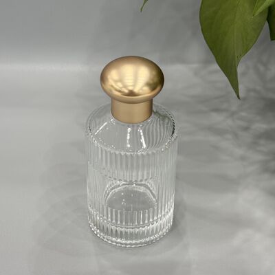 Luxury Shiny Gold Customized Zinc Alloy Metal Perfume Bottle Cap for Your Own Glass Brand Bottle