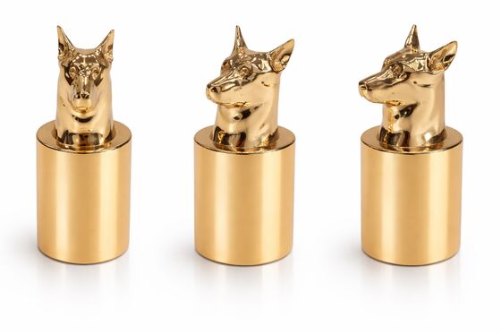 맞춤 디자인 및 다이캐스팅 공정을 갖춘 럭셔리 폴리시드 골드 잠악 향수 캡