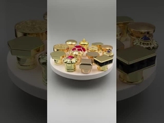 가장 많이 판매되는 중국 공장 도매 주문 로고 향수 병 향수 캡 FEA15 유리 병