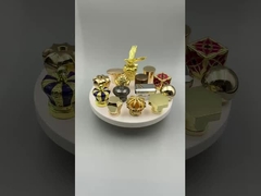 가장 많이 판매되는 중국 공장 도매 주문 로고 향수 병 향수 캡 FEA15 유리 병